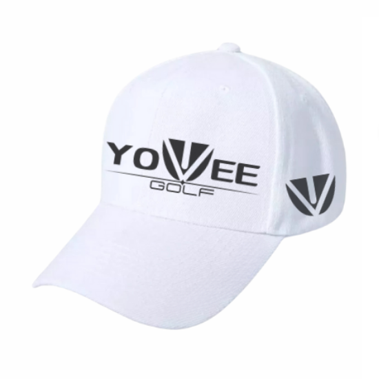YOUVEE Players Golf Cap - White