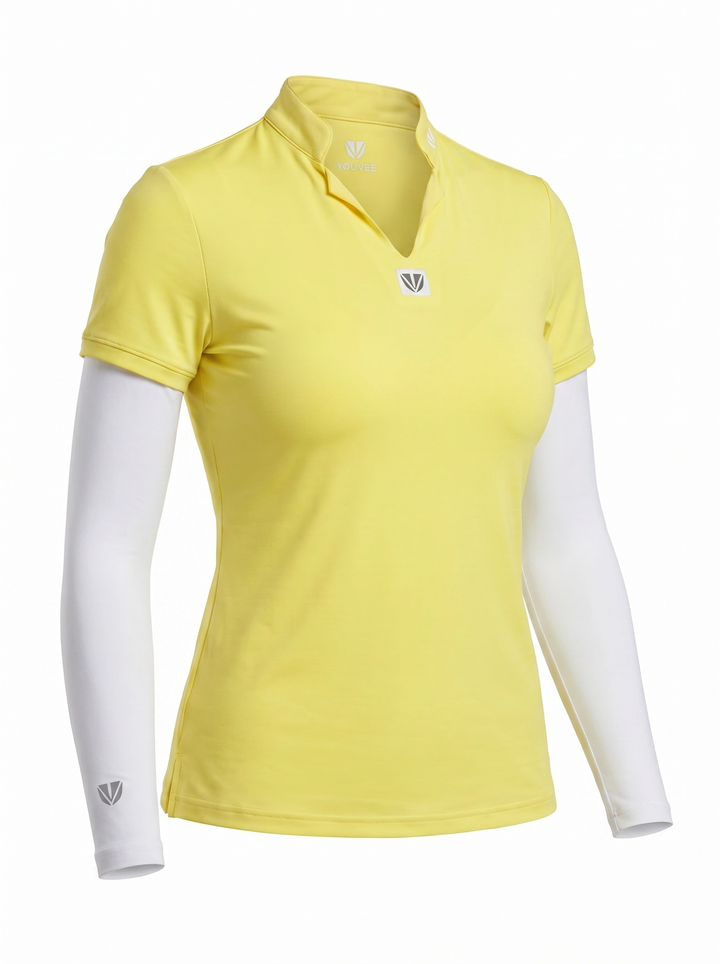 Womens Collection - HARPER RANGE - YOUVEE Elite Performance Style Cut Golf Shirt - Little Miss sunshine