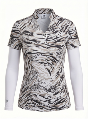 Womens Collection -KAIA RANGE- YOUVEE Elite Performance Style Cut Golf Shirt