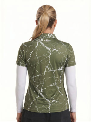 Womens Collection -KAIA RANGE- YOUVEE Elite Performance Style Cut Golf Shirt