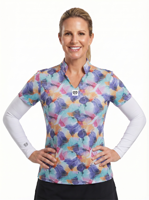 Womens Collection -KAIA RANGE- YOUVEE Elite Performance Style Cut Golf Shirt