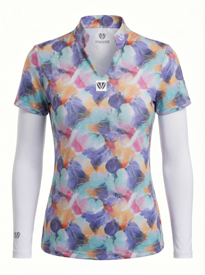 Womens Collection -KAIA RANGE- YOUVEE Elite Performance Style Cut Golf Shirt