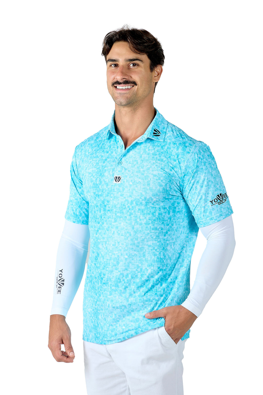 YOUVEE Elite Performance Golf Shirt Maverick Range