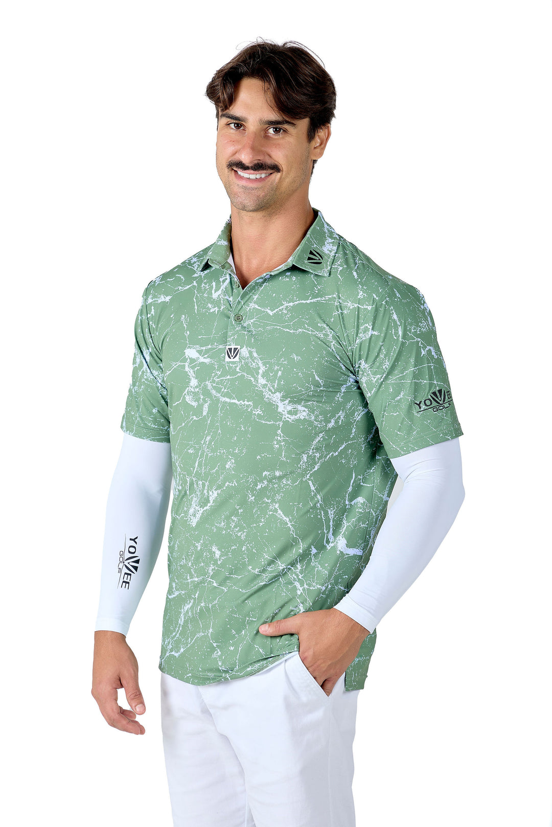 YOUVEE Elite Performance Golf Shirt Maverick Range