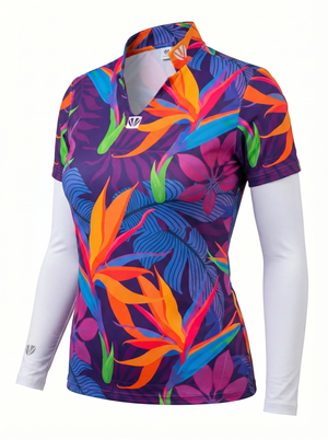 Womens Collection -KAIA RANGE- YOUVEE Elite Performance Style Cut Golf Shirt