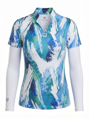 Womens Collection -KAIA RANGE- YOUVEE Elite Performance Style Cut Golf Shirt