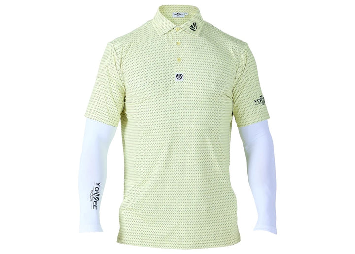 MAVERICK RANGE - YOUVEE Elite Performance Golf Shirt - Lemonchello