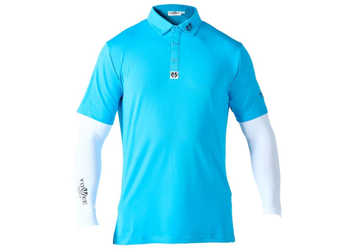 CLASSIC RANGE - YOUVEE Elite Performance Golf Shirt - Bluescape