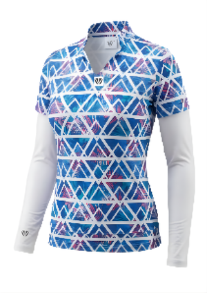 Womens Collection -KAIA RANGE- YOUVEE Elite Performance Style Cut Golf Shirt
